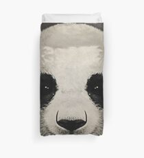 Panda window cleaner 03 Duvet Cover