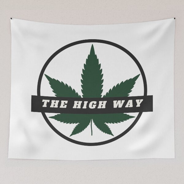 Item preview, The High Way - White Background designed and sold by Easy Breezy.