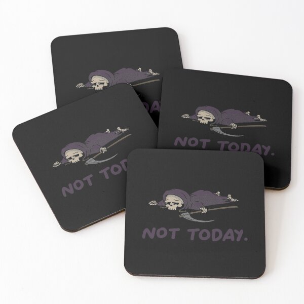 Artikelvorschau, Not Today Death Tired Reaper entworfen und verkauft von vomaria.