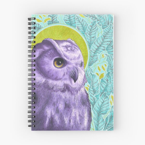 Item preview, Owl and nature designed and sold by Demeli Art.