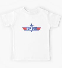 Custom Top Gun Style - Top Son Kids Tee