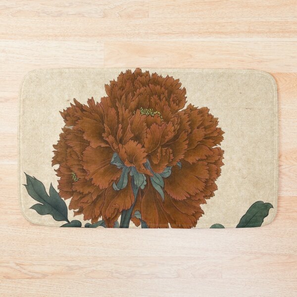 Item preview, peony flowers E-type : Minhwa-Korea traditional art designed and sold by minsillust.