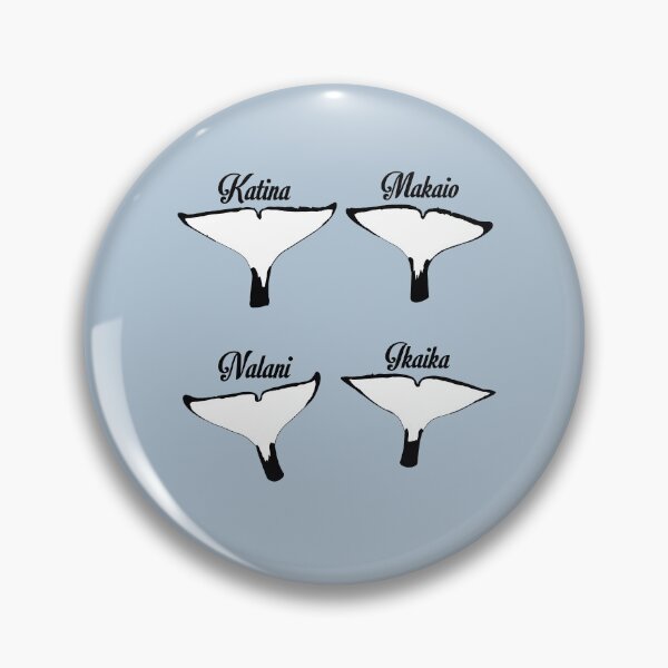 Item preview, KATINA the killer whale’s family’s tail flukes designed and sold by Animaldesigns24.