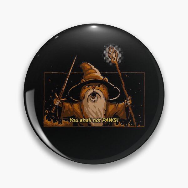 Item preview, You Shall Not PAWS! designed and sold by vomaria.