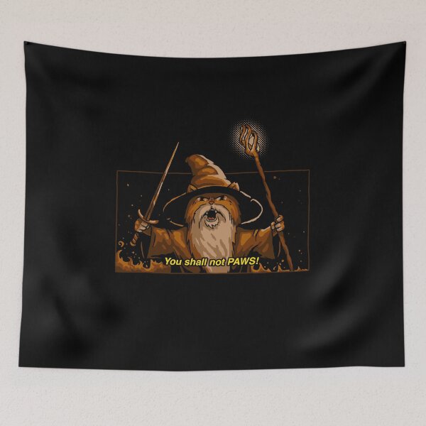 Item preview, You Shall Not PAWS! designed and sold by vomaria.