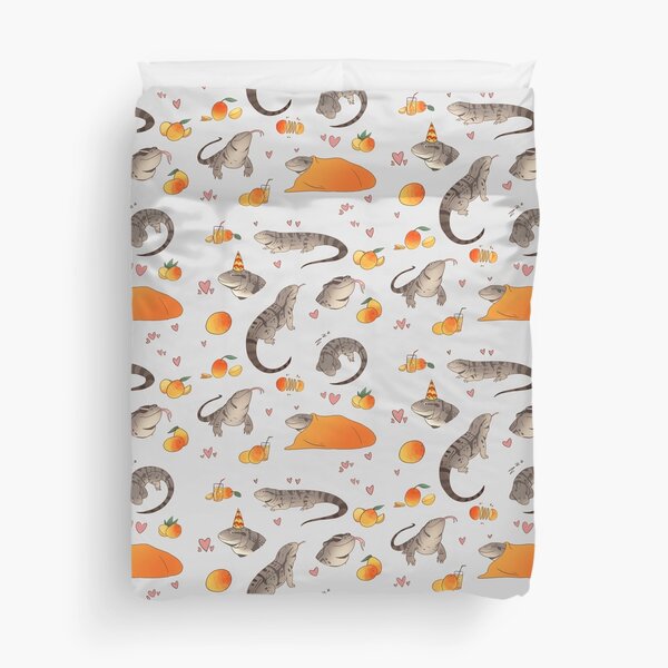 Tegus and mangoes Duvet Cover