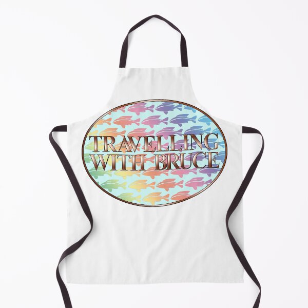 Item preview, Travelling with Bruce Swimming With The Fishes Logo designed and sold by Bruce Frommert.