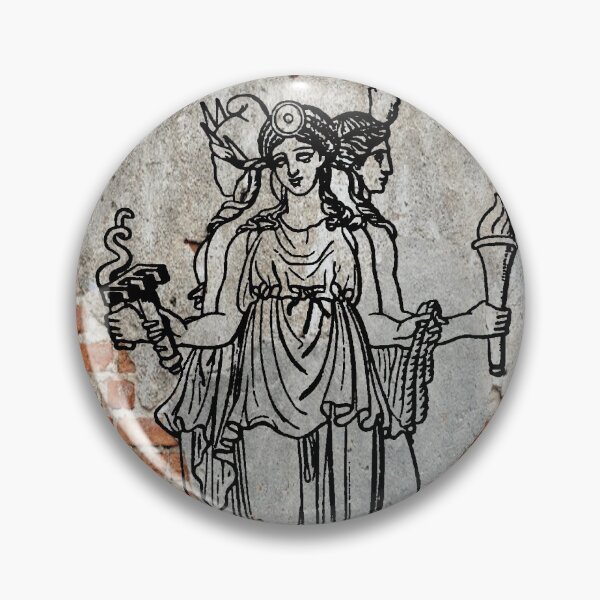 Artikelvorschau, Griechische Göttin Hekate - Hecate Wandbild entworfen und verkauft von Enlighted.