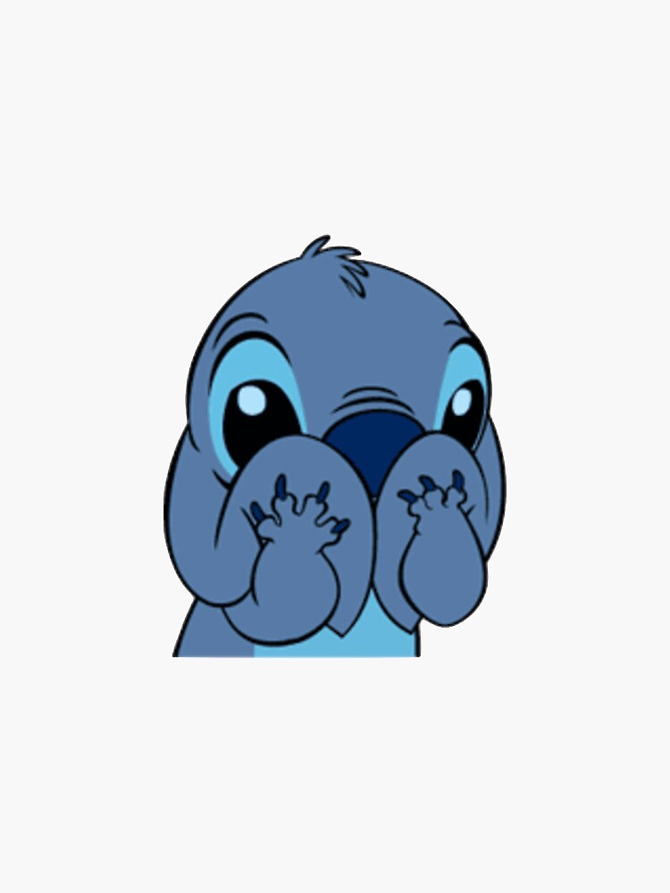 Stitch Hiding Sticker for Sale by tessieg01