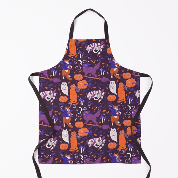 Item preview, cute halloween mystical cats designed and sold by burbura.