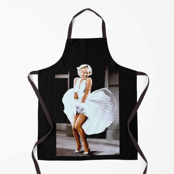 MARILYN MONROE: Scene of her Skirt Blowing Up Print Apron