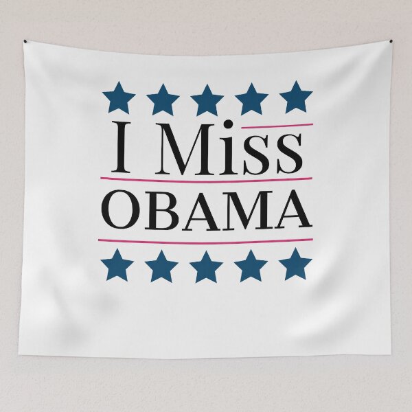 Item preview, I Miss Obama - Anti Trump 2020 designed and sold by Sutra-Lotus-Co.