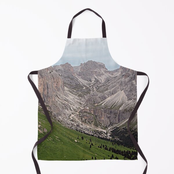Item preview, Alps Mountains Peaks Green Meadow Landscape designed and sold by Anna Lemos.