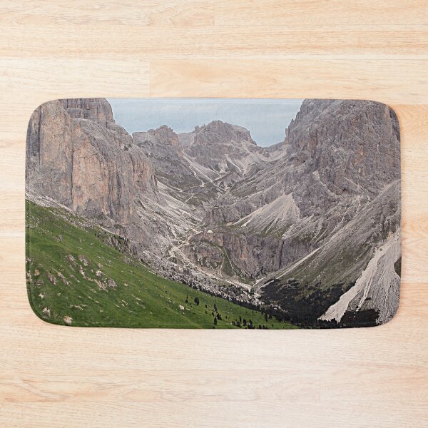 Item preview, Alps Mountains Peaks Green Meadow Landscape designed and sold by Anna Lemos.