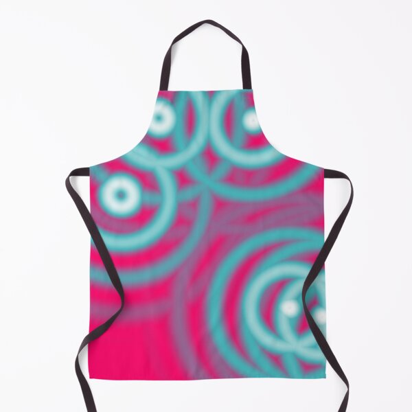 Item preview, 1980s modern abstract girly pattern hot pink Fuschia designed and sold by LEILA ART SPACE.