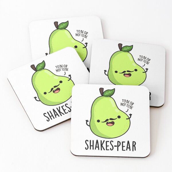 Item preview, Shakes-pear Funny Pear Fruit Puns  designed and sold by punnybone.
