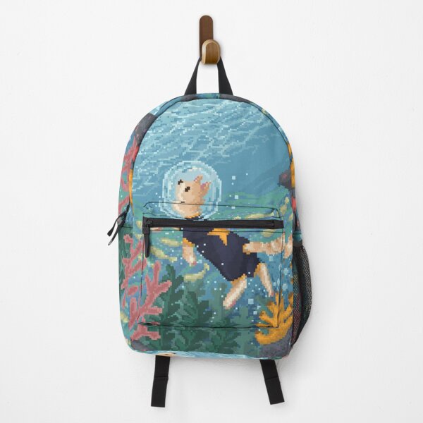 Item preview, Pixelated Cat Diver designed and sold by HopeDetour.