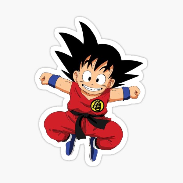Goku Anime Sticker (Dragon Ball Z) Sticker