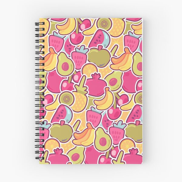 Item preview, Patrón de collage de batido de frutas designed and sold by DigitalPie.