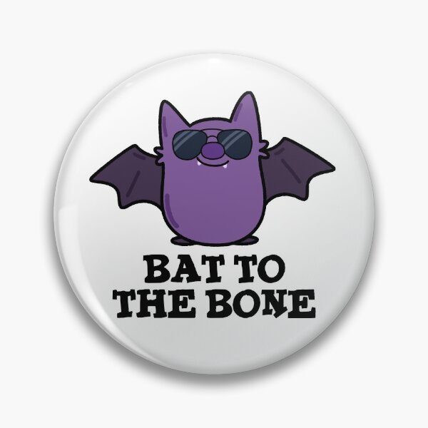 Item preview, Bat To The Bone Funny Animal Puns  designed and sold by punnybone.
