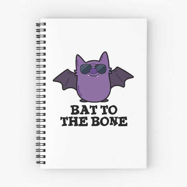 Item preview, Bat To The Bone Funny Animal Puns  designed and sold by punnybone.