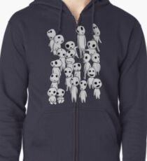 Sudadera con capucha y cremallera Espíritus del árbol