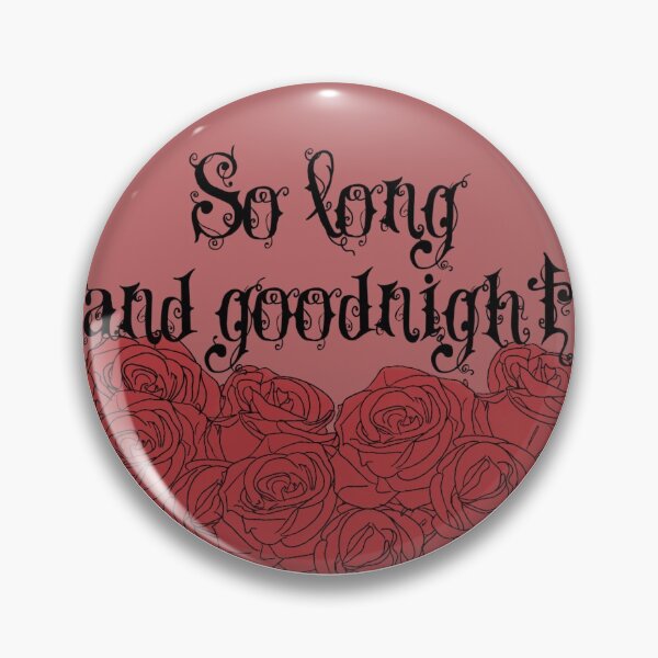 Item preview, So long and goodnight designed and sold by Crystal Black.