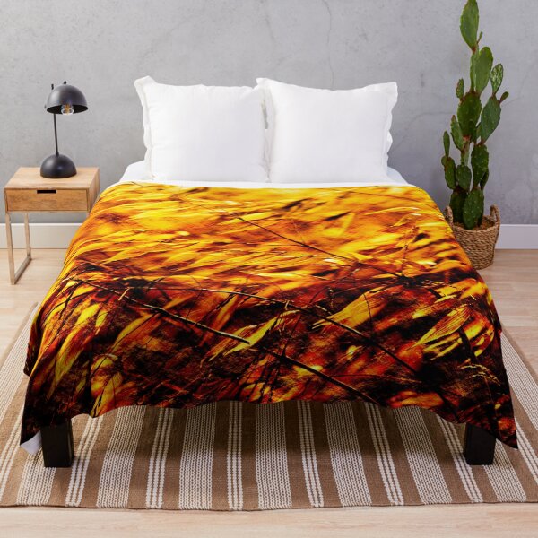 Item preview, Golden Summer Weeds Windy Day designed and sold by Anna Lemos.
