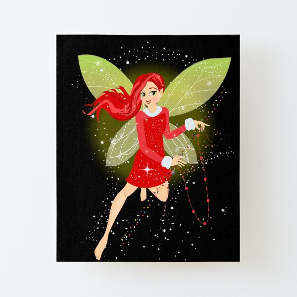Holly In A Fairy Tale Christmas™ Canvas Mounted Print