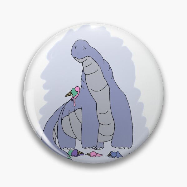 Item preview, Sad Brachiosaur-blue designed and sold by Chelsea Reef-Douglas.