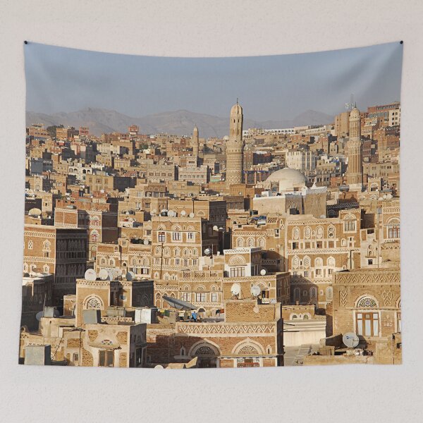 Item preview, Sanaa Old City Picturesque Landscape, Yemen designed and sold by worldways.