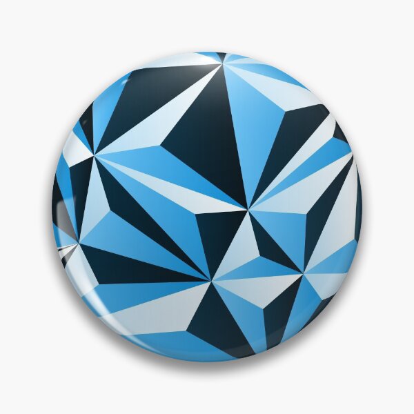 Item preview, Blue and white low poly minimalist texture designed and sold by natalyon.