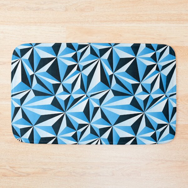Item preview, Blue and white low poly minimalist texture designed and sold by natalyon.
