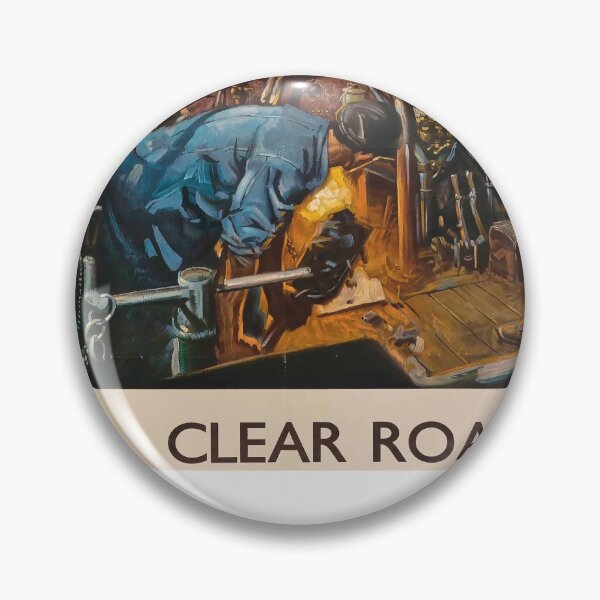 Item preview, Clear Road Ahead vintage travel poster designed and sold by stickart-marek.