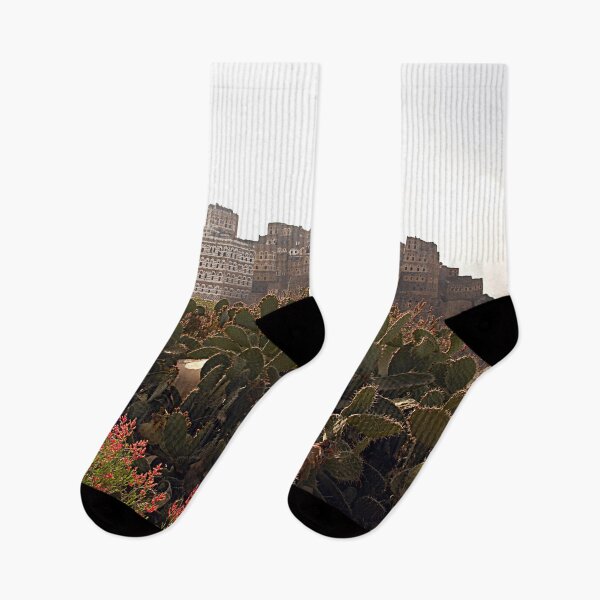 Item preview, Yemen Landscape Cactus City Desert designed and sold by worldways.