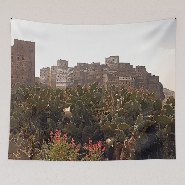 Item preview, Yemen Landscape Cactus City Desert designed and sold by worldways.