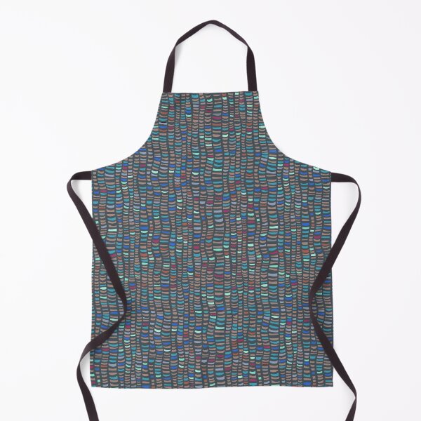 Item preview, Tribal Blue Vibe - Retro Ocean Blue Color Palette designed and sold by Sketchbook Designs.