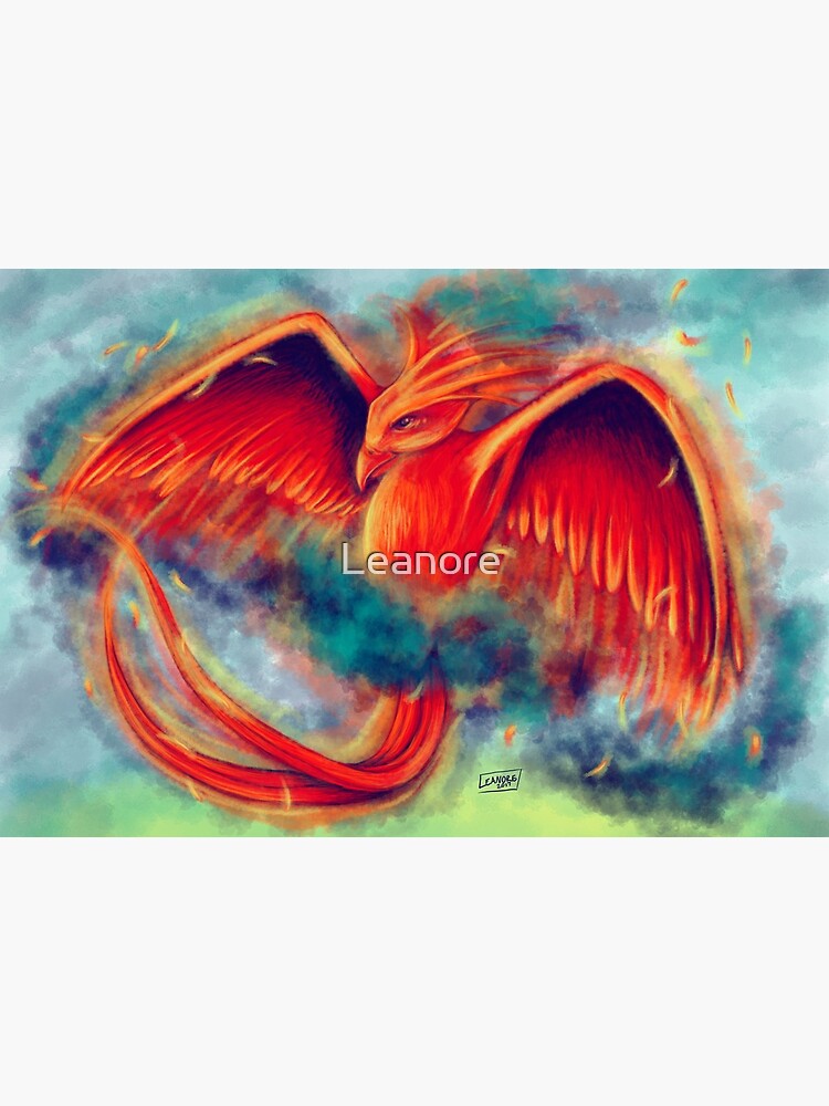 Phoenix in Flight by Leanore