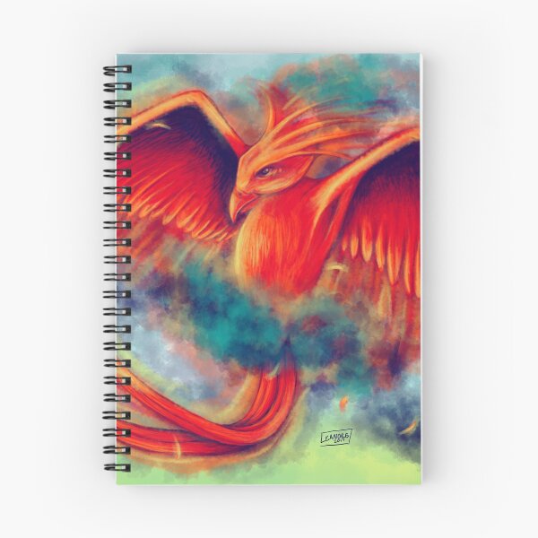 Item preview, Phoenix en vuelo designed and sold by Leanore.