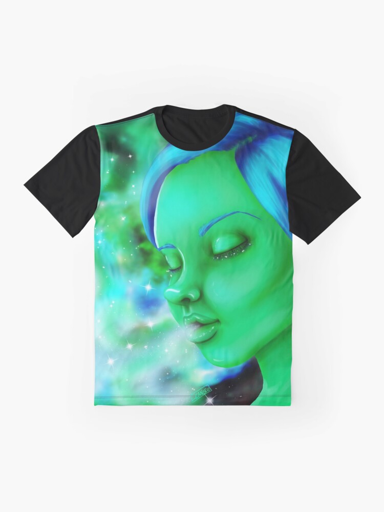 Alternate view of Stoned in Space Graphic T-Shirt