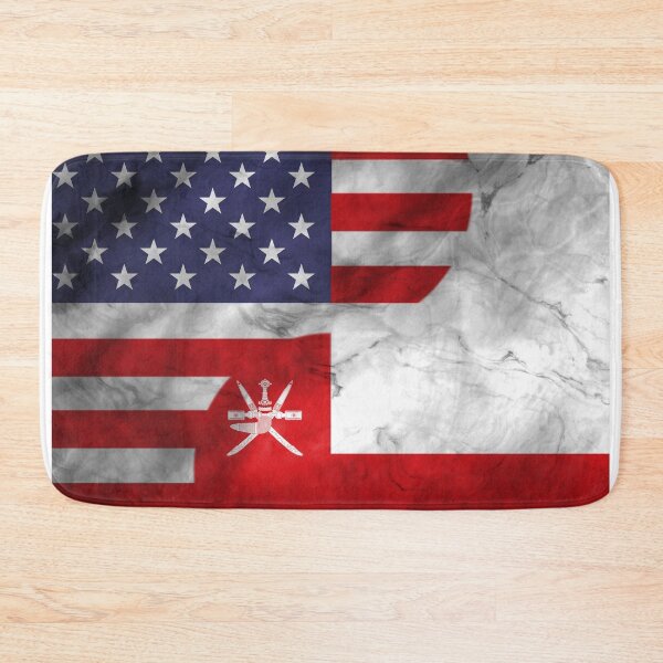 Item preview, USA and Oman Dual Flag Yin Yang Combination designed and sold by ockshirts.