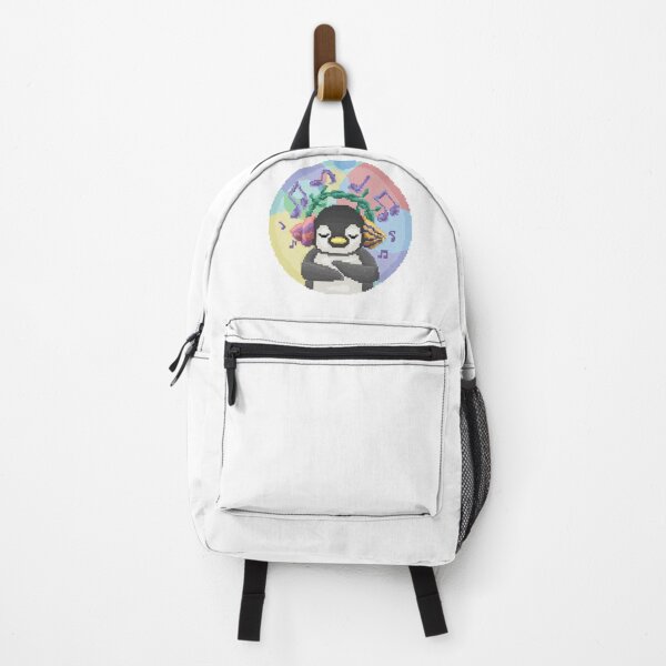 Item preview, Pixelated Little Cute Pinguin Listening to Music designed and sold by HopeDetour.