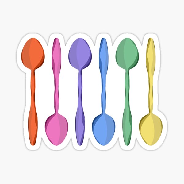 Item preview, Rainbow Spoons designed and sold by KelseyLovelle.
