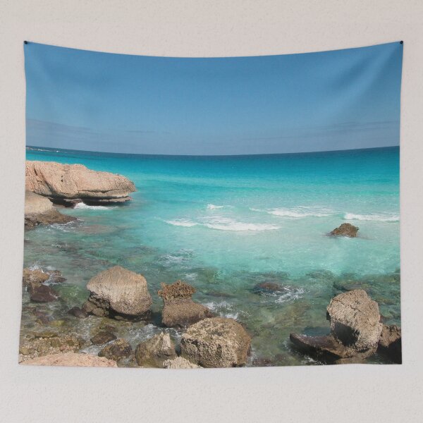 Item preview, Rocky Seashore Seascape, Socotra Island designed and sold by worldways.