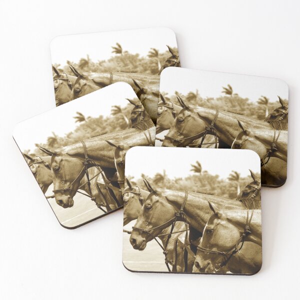 Item preview, Polo String Horses  designed and sold by DriveModern.