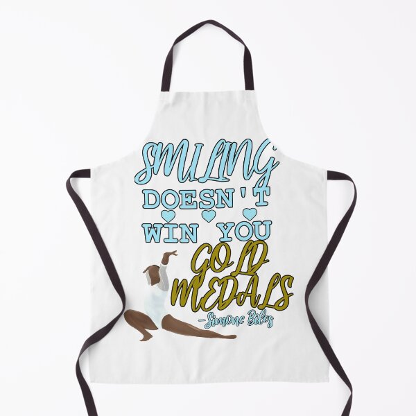 Item preview, Simone Biles Smiling Doesn't Win You Gold Medals Quote designed and sold by Cherries4.