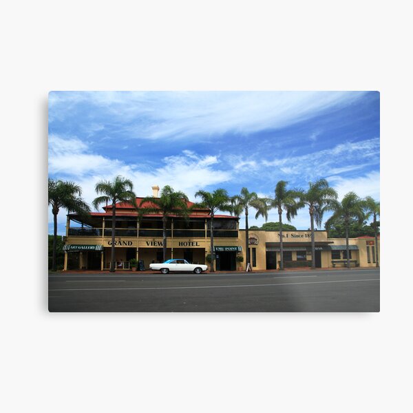 The Grand View Hotel Cleveland Metal Print