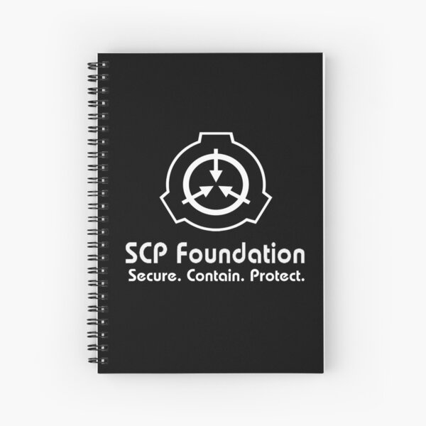 Scp Spiral Notebooks Redbubble - scp 173 is soooo cute roblox scp area 108 youtube