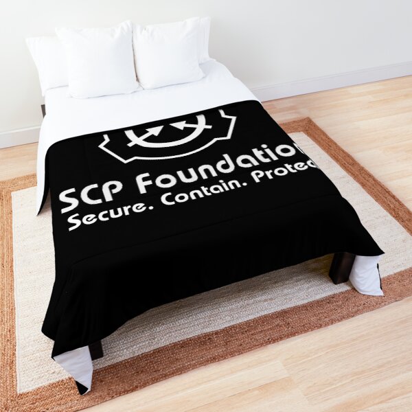 laissez le monde savoir avec ce merch SCP cool!
* Le créateur de ce merch SCP n'est pas affilié à la Fondation SCP Couvre-lit