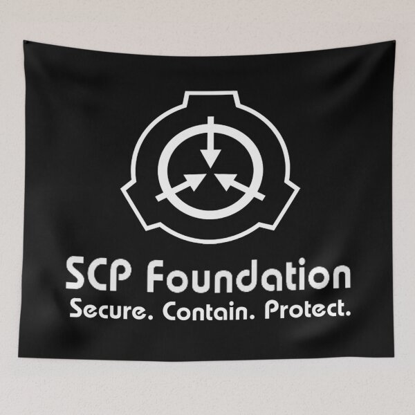Item preview, SCP Secure. Contain. Protect (Black) designed and sold by Omnavis.
